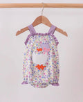 Girls goose ruffle bubble